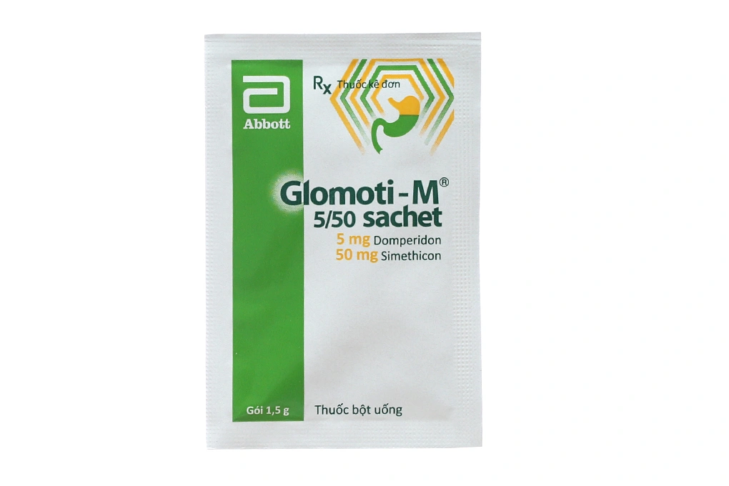 Thuốc bột uống Glomoti-M 5/50 Sachet trị triệu chứng nôn và buồn nôn (12 gói x 1.5g) - 4
