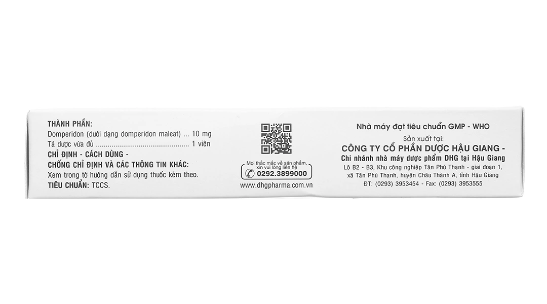 Modom's 10mg trị triệu chứng nôn và buồn nôn (10 vỉ x 10 viên) - 3