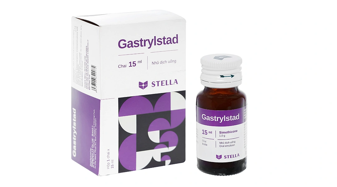 Nhũ dịch uống Gastrylstad trị đầy hơi, khó tiêu chai 15ml - 