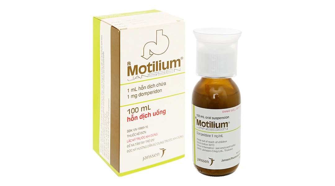 Hỗn dịch Motilium 1mg/ml trị triệu chứng nôn và buồn nôn chai 100ml - 