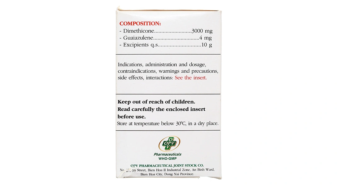Gel uống Pepsia trị chứng đầy hơi, ợ nóng (30 gói x 10g) - 2