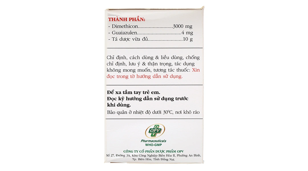 Gel uống Pepsia trị chứng đầy hơi, ợ nóng (30 gói x 10g) - 3