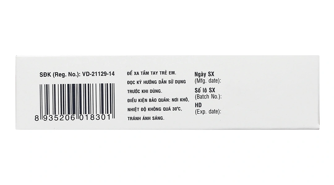 BisacodylDHG 5mg trị táo bón, làm sạch ruột trước và sau phẫu thuật (4 vỉ x 25 viên) - 3
