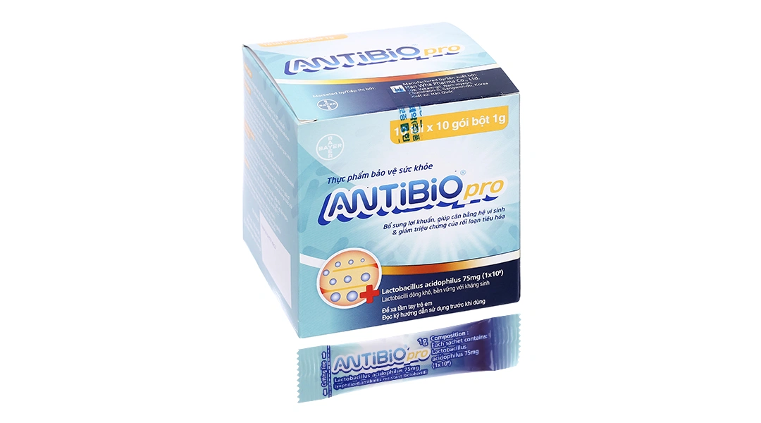 Antibio Pro hộp 100 gói x 1g - 