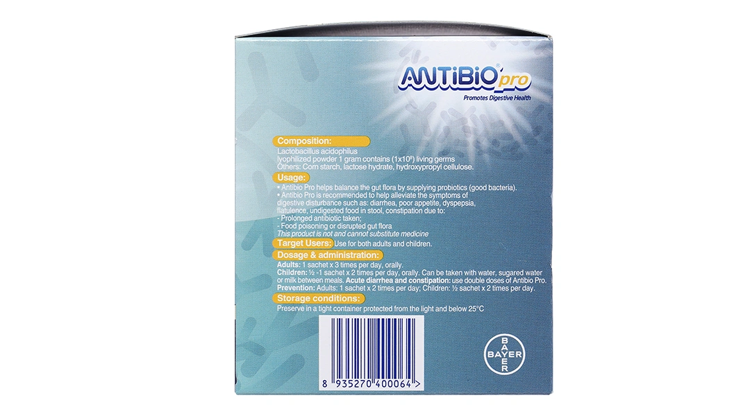 Antibio Pro hộp 100 gói x 1g - 3