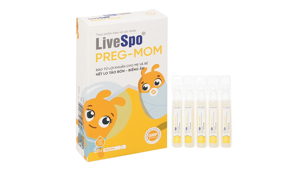 Thực phẩm bảo vệ sức khỏe LiveSpo® Preg-Mom - 1