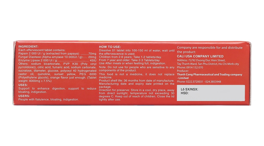 Thực phẩm bảo vệ sức khỏe Peptazin CaliUSA - 2