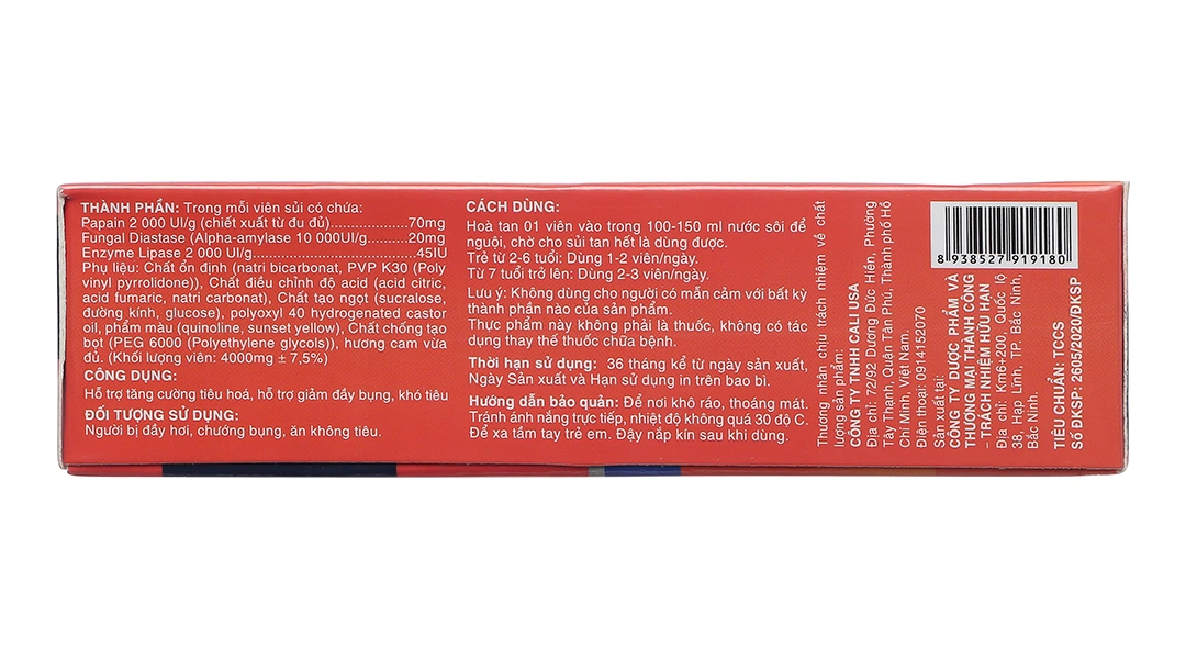 Thực phẩm bảo vệ sức khỏe Peptazin CaliUSA - 3