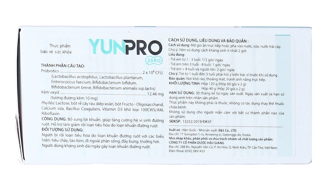 Yunpro Zero hộp 20 gói - 3