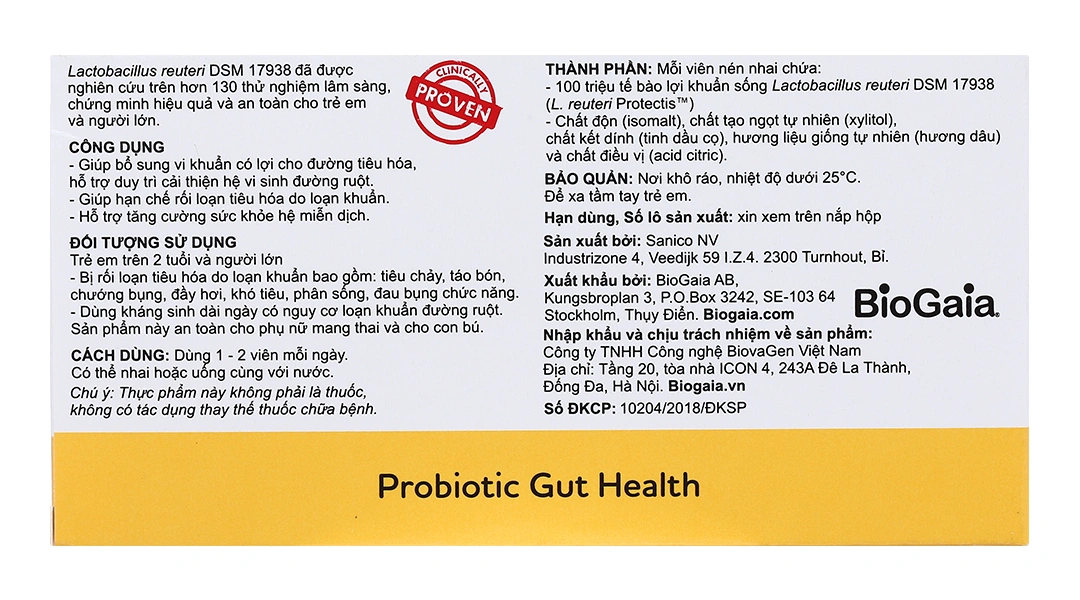 Biogaia Protectis hộp 10 viên - 5