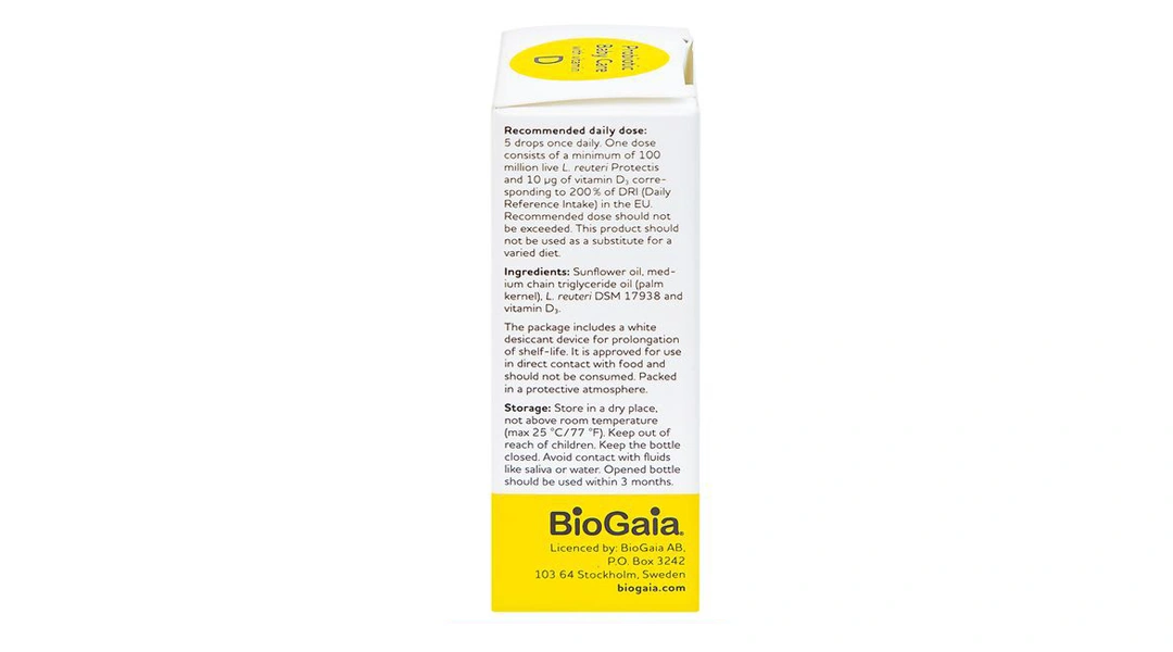Thực phẩm bảo vệ sức khỏe Biogaia Protectics Baby Drops With Vitamin D3 - 2