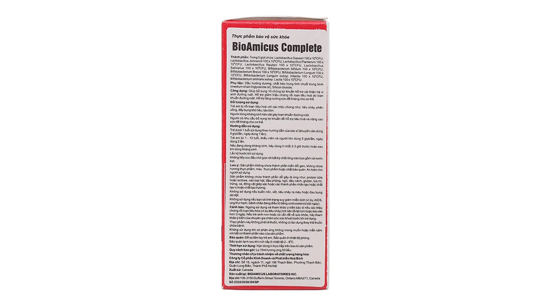 Thực phẩm bảo vệ sức khỏe Bioamicus Complete - 2