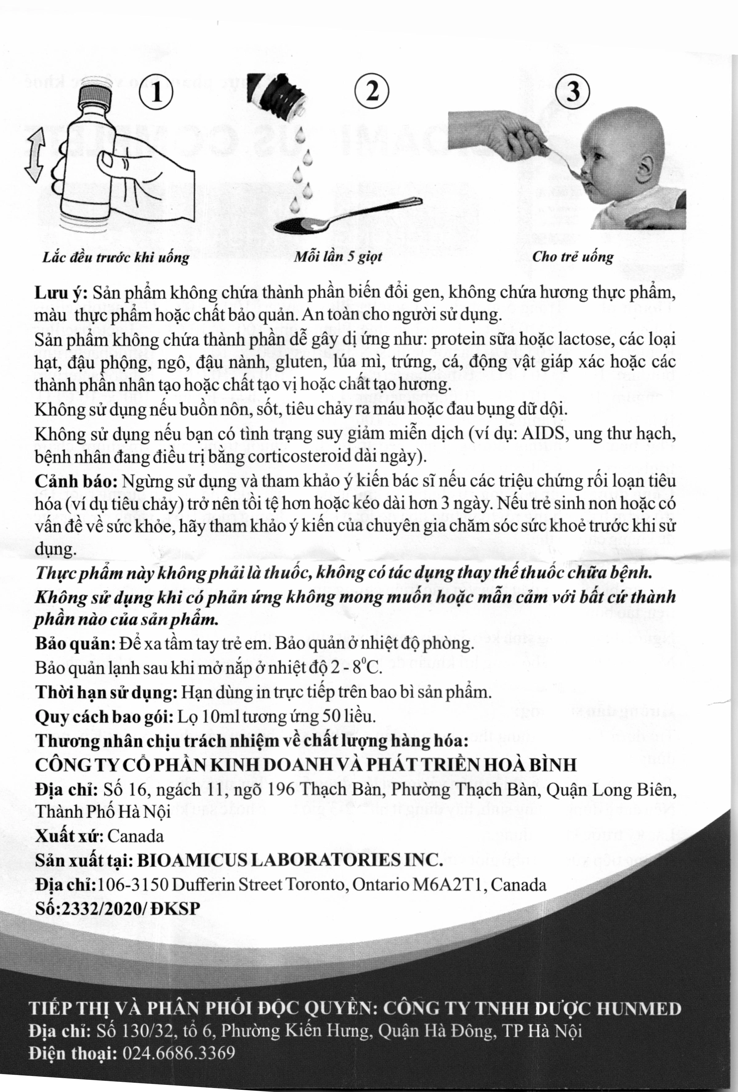 Thực phẩm bảo vệ sức khỏe Bioamicus Complete - 11