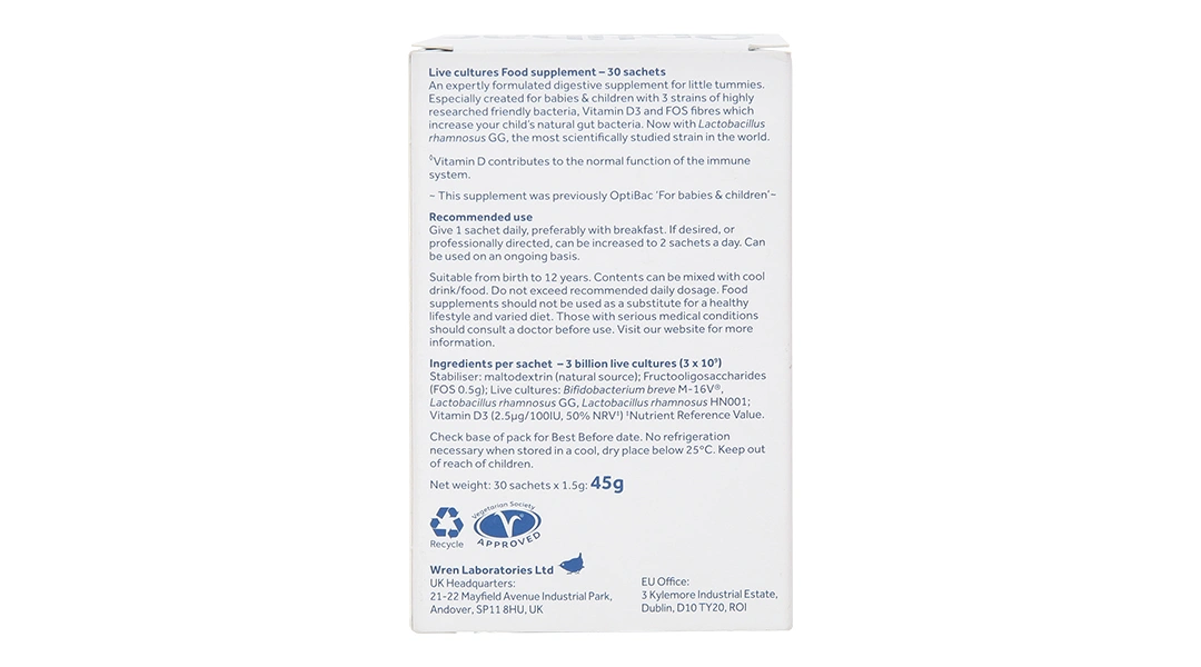Thực phẩm bảo vệ sức khoẻ Optibac Babies & Children - 2
