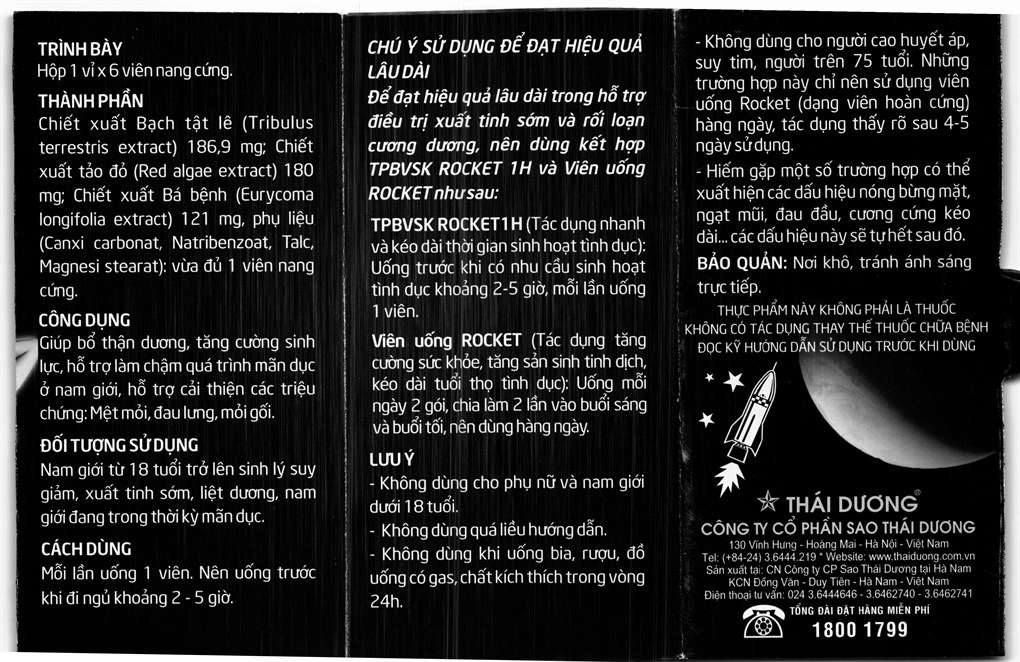 Rocket 1h hộp 6 viên - 5