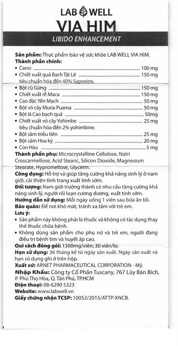 Lw Viahim hộp 30 viên - 6