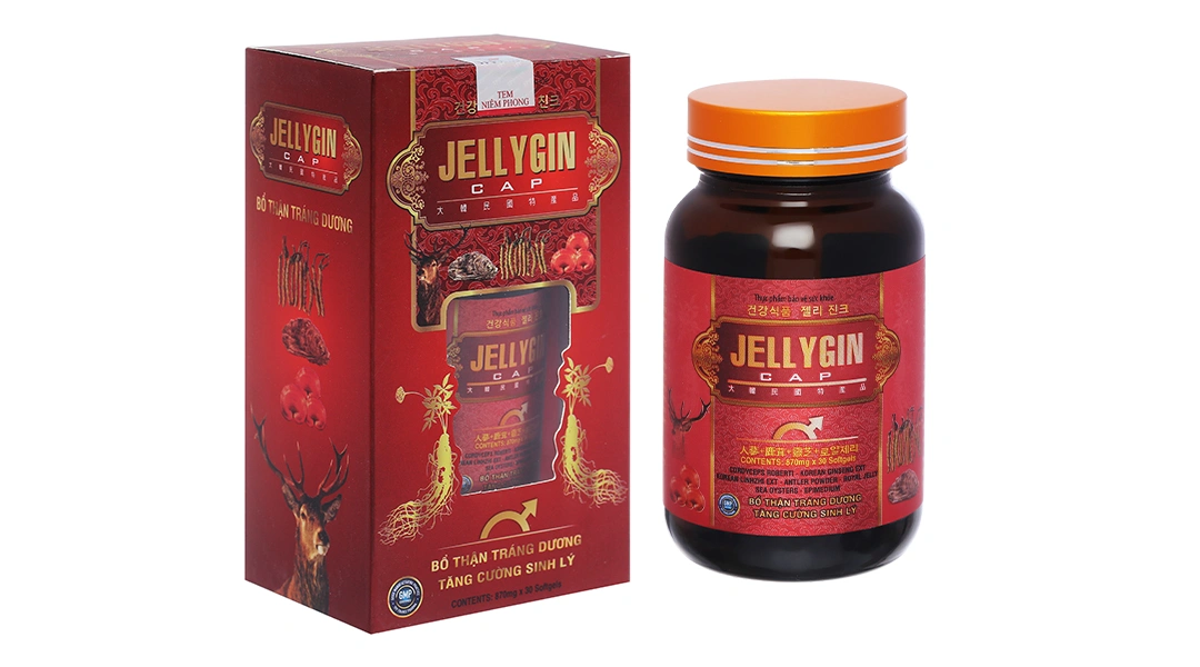 Jellygin Cap hộp 30 viên - 