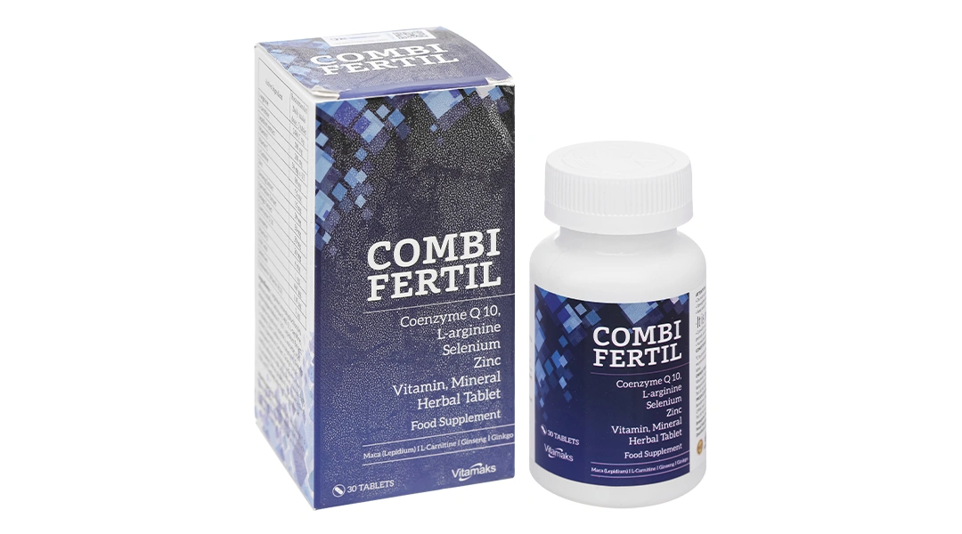 Thực phẩm bảo vệ sức khỏe Combifertil hộp 30 viên - 