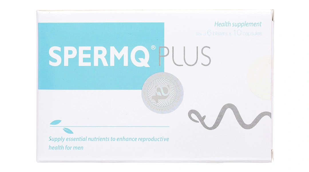 Thực phẩm bảo vệ sức khỏe Spermq Plus hộp 60 viên - 1