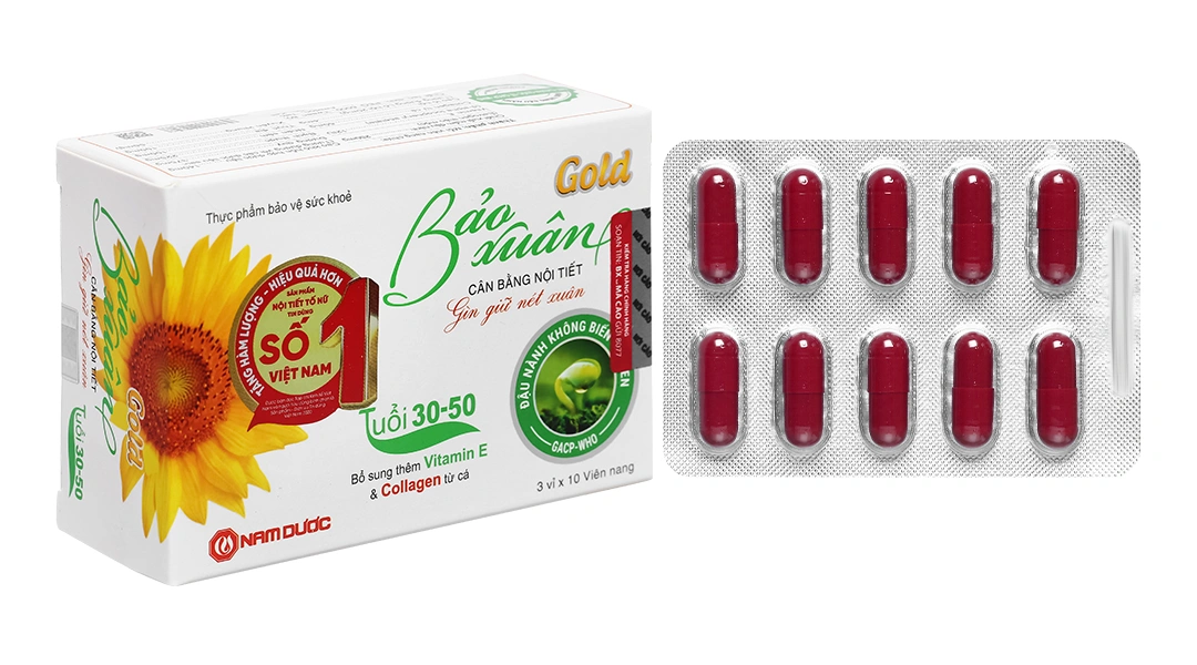 Bảo Xuân Gold hộp 30 viên - 