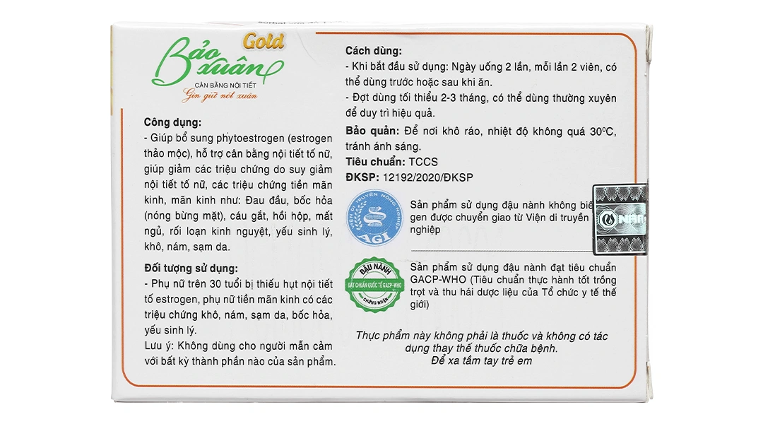 Bảo Xuân Gold hộp 30 viên - 1