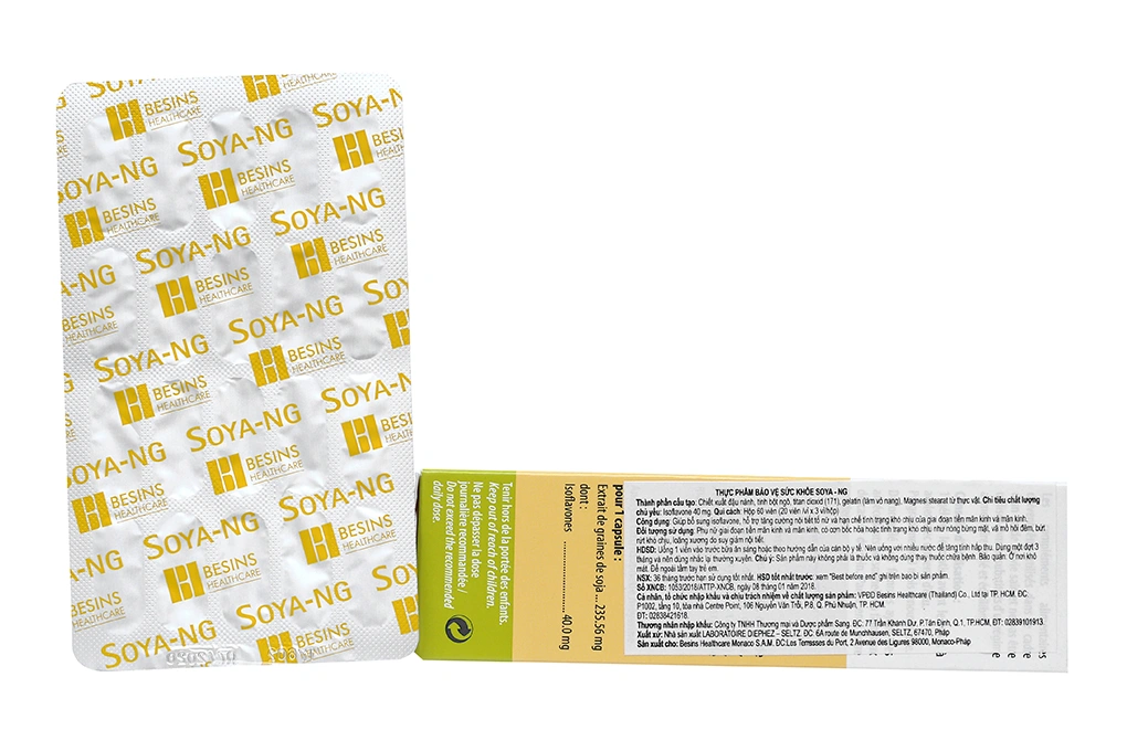 Soya Ng Caps 40mg hộp 60 viên - 2