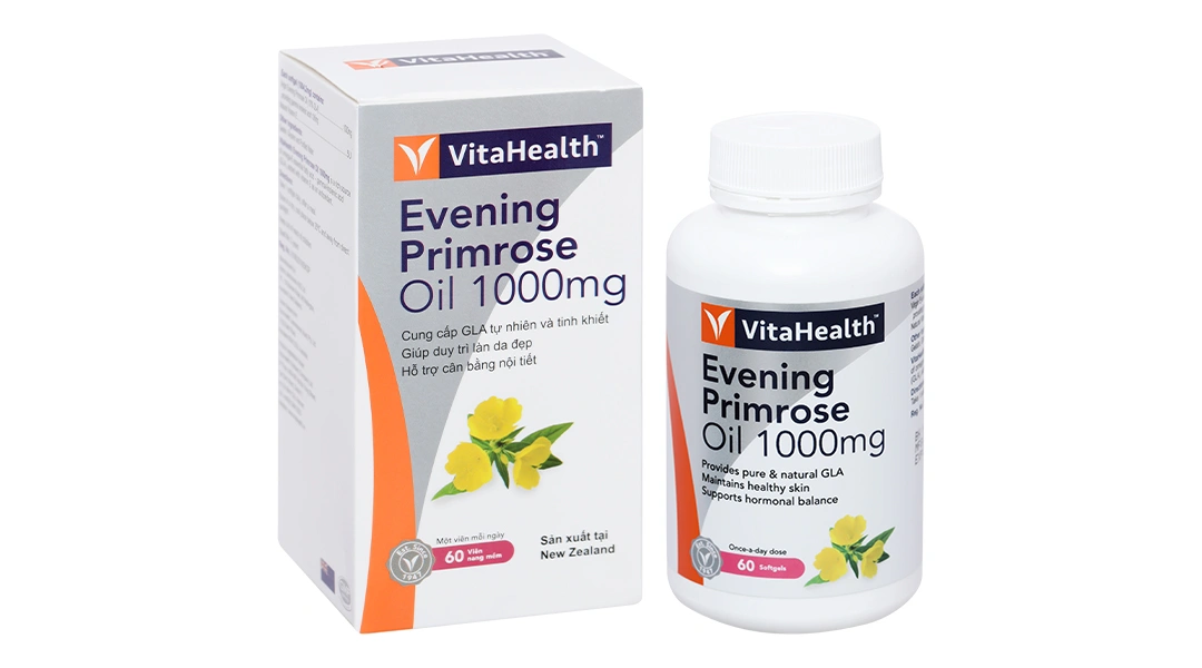 Vitahealth Evening Primrose Oil hộp 60 viên - 