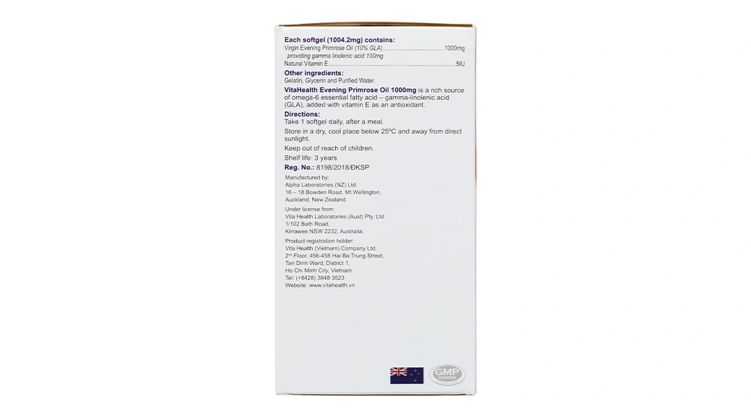 Vitahealth Evening Primrose Oil hộp 60 viên - 4