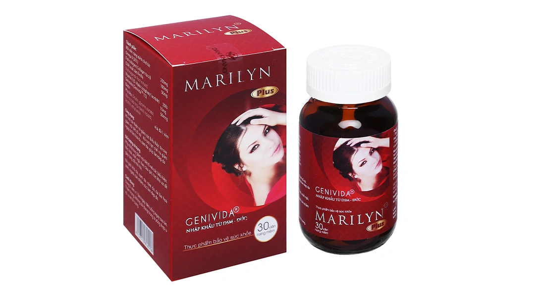 Thực phẩm bảo vệ sức khỏe Marilyn Plus lọ 30 viên - 13