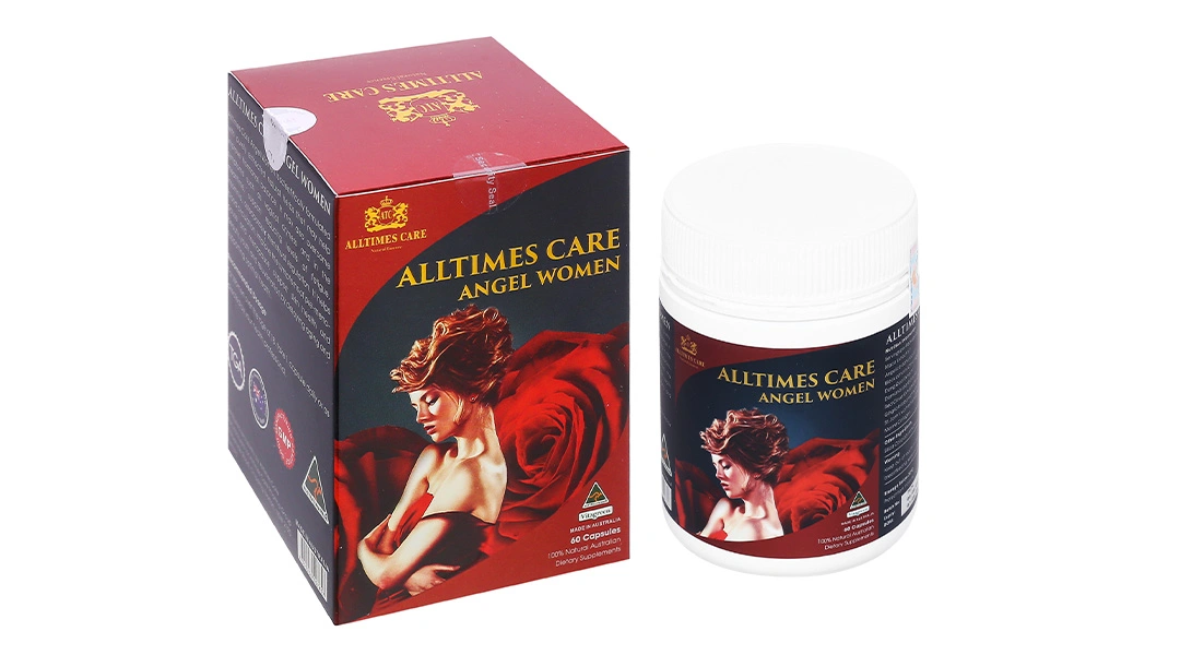Viên Uống Hỗ Trợ Cải Thiện Nội Tiết Tố Nữ Alltimes Care Angel Women hộp 60 viên - 
