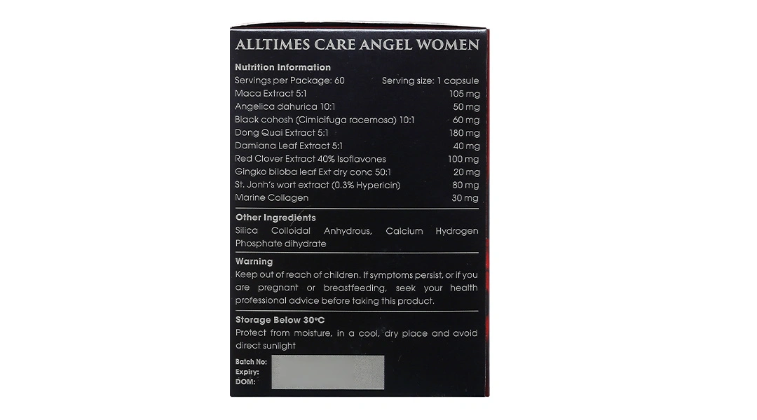 Viên Uống Hỗ Trợ Cải Thiện Nội Tiết Tố Nữ Alltimes Care Angel Women hộp 60 viên - 3