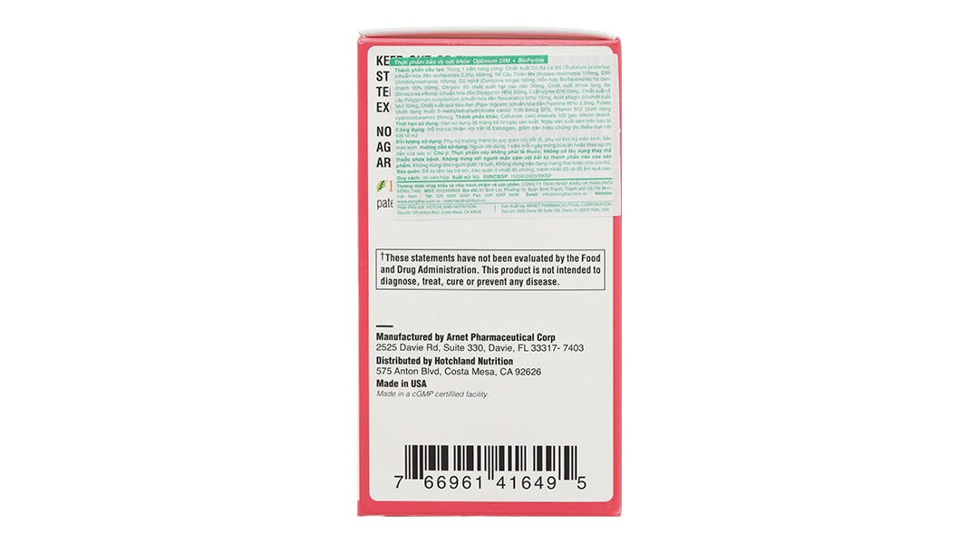 Mega Optimum Dim Bioperinre hộp 30 viên - 2