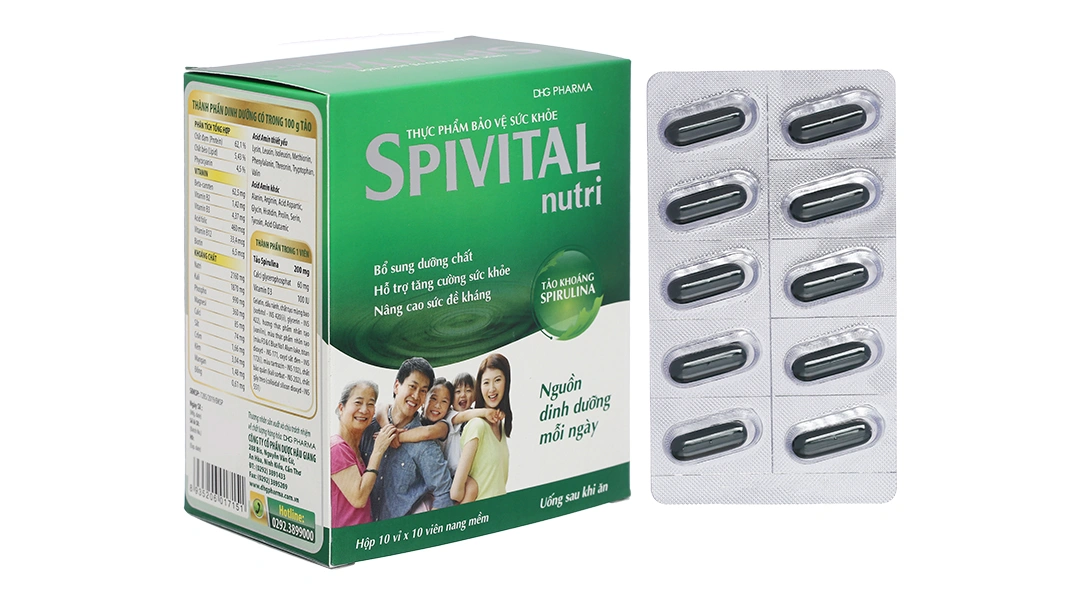 Spivital Nutri hộp 100 viên - 