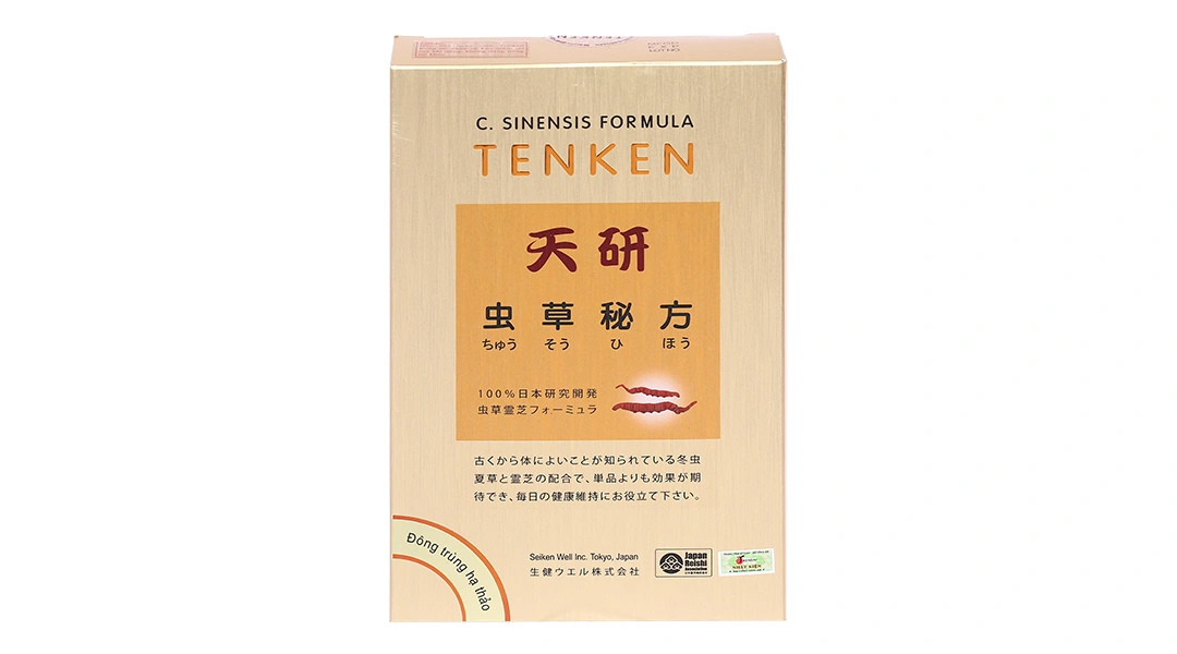 Đông Trùng Hạ Thảo Tenken hộp 60 viên - 1