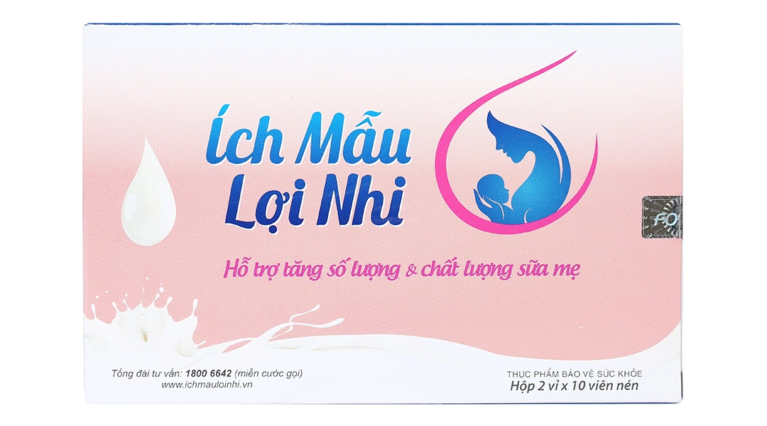 Ích Mẫu Lợi Nhi hộp 20 viên - 1