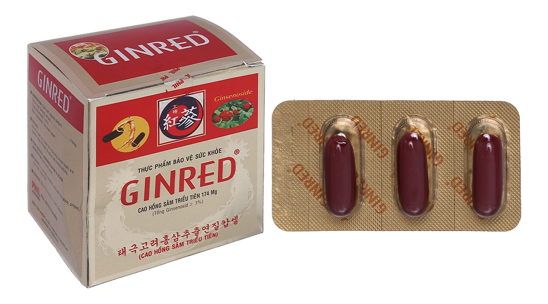 Ginred hộp 60 viên - 