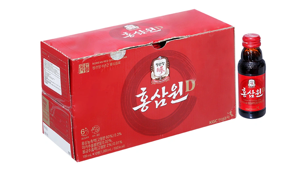 Nước uống Hồng Sâm Won KGC chai 100ml - 