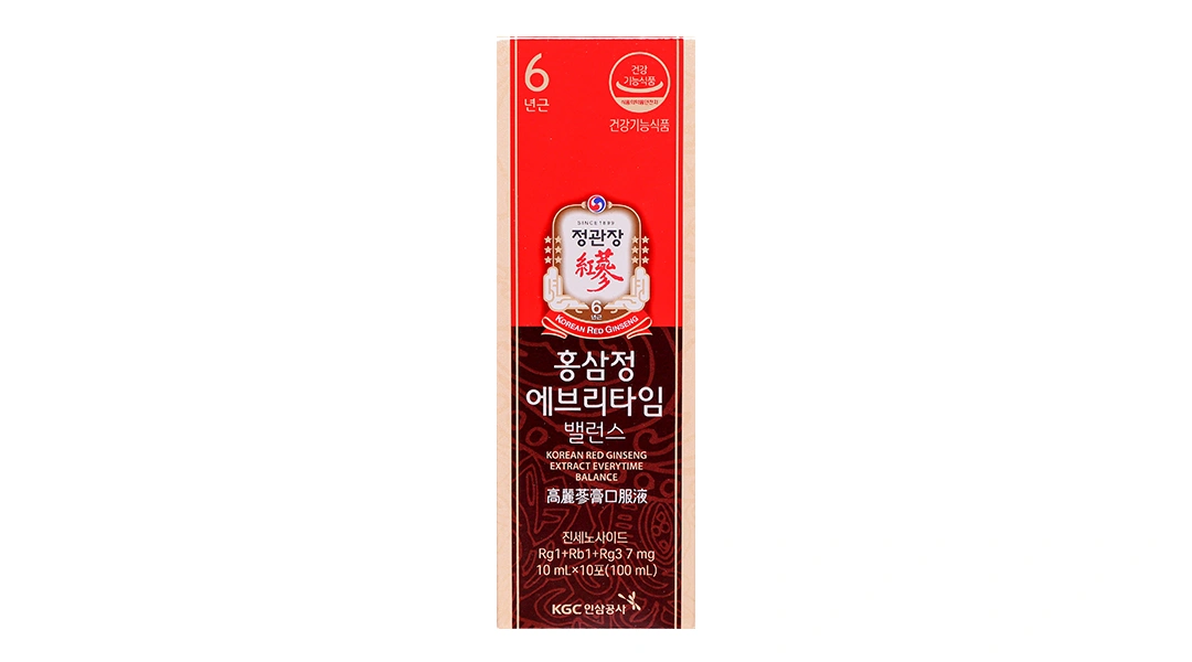 Thực phẩm bảo vệ sức khỏe Korean Red Ginseng Extract Everytime Balance hộp 30 gói - 4