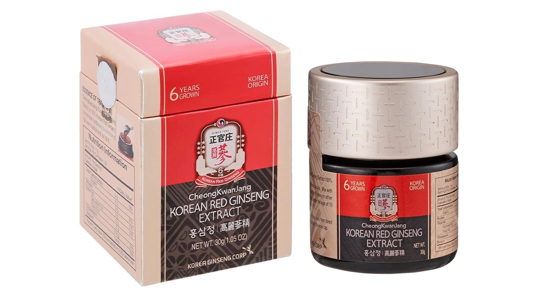 Korean Red Ginseng Extract hỗ trợ tăng cường sinh lực hộp 30g - 