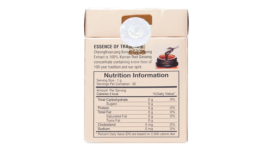 Korean Red Ginseng Extract hỗ trợ tăng cường sinh lực hộp 30g - 3