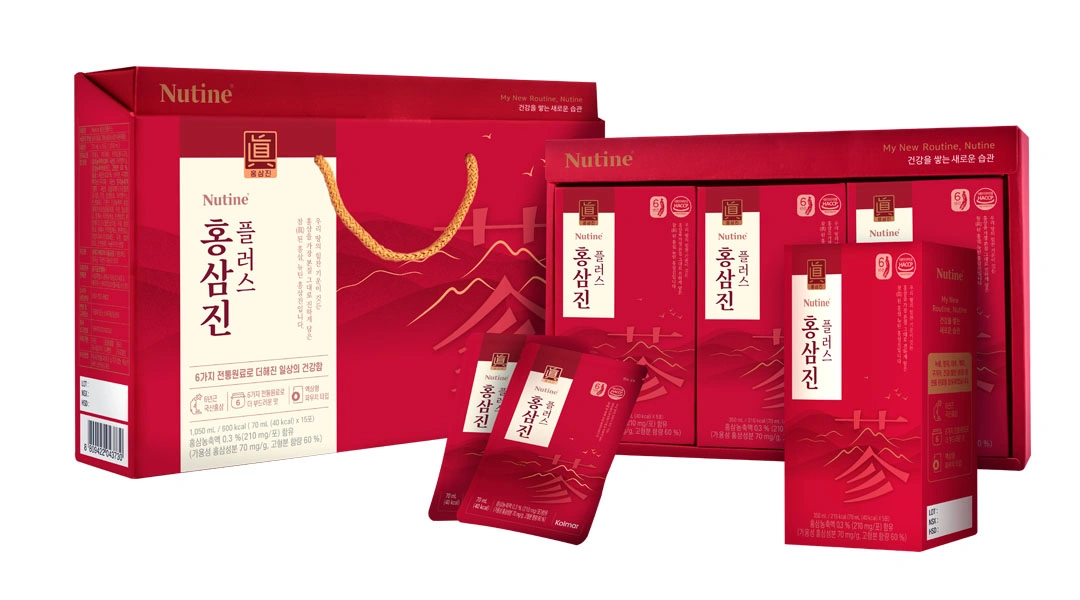 Nước Hồng Sâm Hongsamjin Plus hộp 15 gói x 70ml - 1