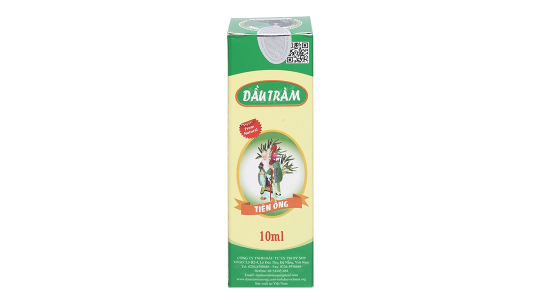 Dầu tràm Tiên Ông làm dịu da, giữ ấm cơ thể chai 10ml - 1