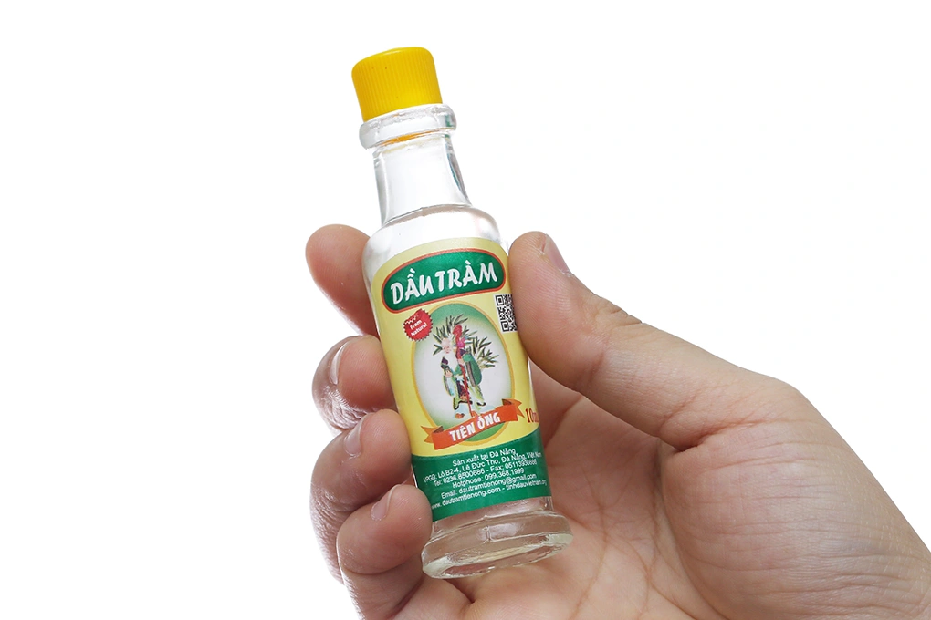 Dầu tràm Tiên Ông làm dịu da, giữ ấm cơ thể chai 10ml - 8