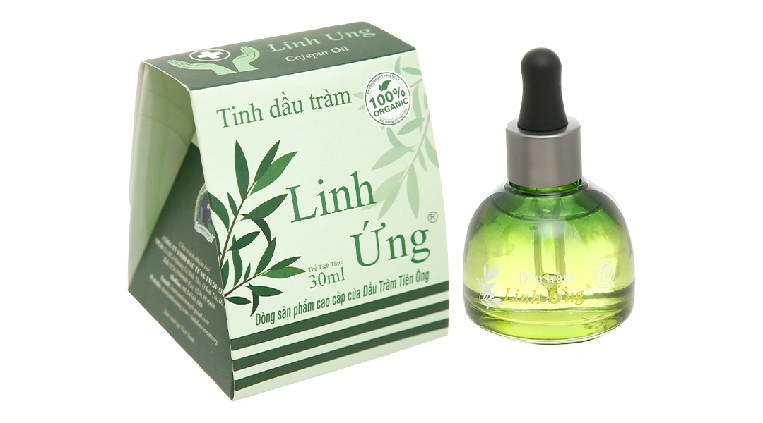 Tinh dầu tràm Linh Ứng trị cảm mạo - 1