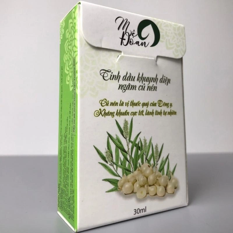 Tinh Dầu Khuynh Diệp Ngâm Củ Nén Mệ Đoan ngừa cảm cúm, kháng khuẩn chai 30ml - 