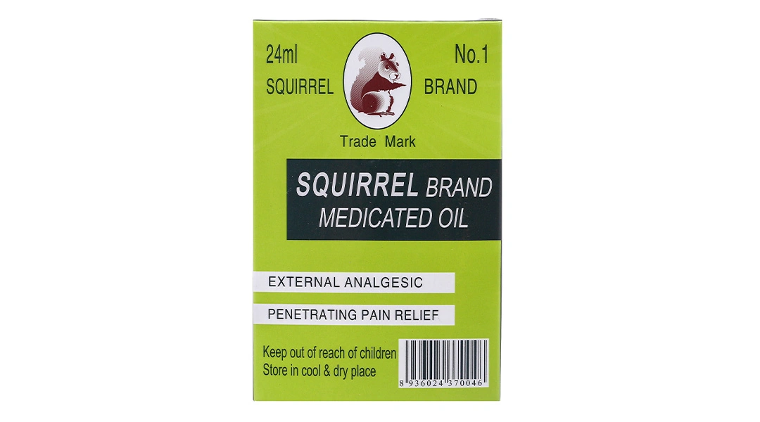 Dầu gió xanh hiệu Con Sóc giảm đau nhức, côn trùng cắn chai 12ml - 5