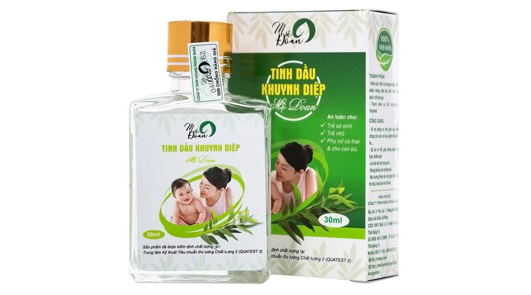 Tinh dầu khuynh diệp Mệ Đoan giữ ấm, giảm ho cho bé chai 30ml - 