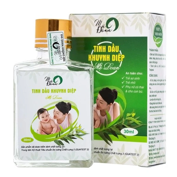 Tinh dầu khuynh diệp Mệ Đoan giữ ấm, giảm ho cho bé