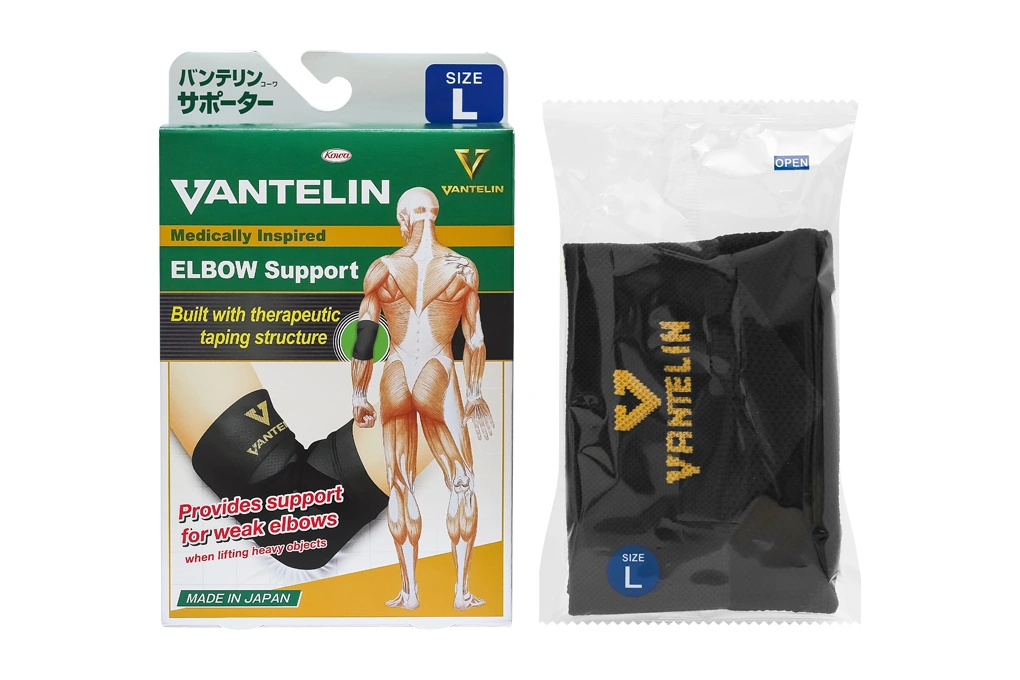 Đai bảo vệ khuỷu tay Vantelin Elbow Support size S - 37