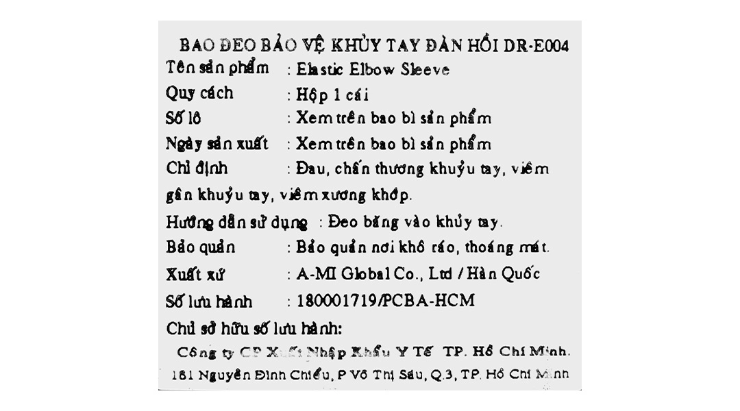 Bao đeo khuỷu tay Dr. Med DR-E004 size S - 16